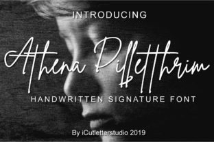 Athena Dilletthrim: A Handwritten Font for Professional Branding