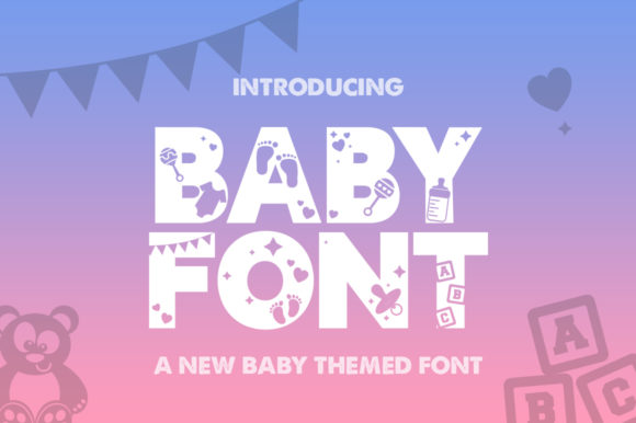 Baby Font for Bold Design