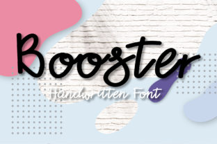 Booster Font: A Sweet Script for Editorial Design