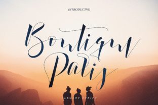 Boutique Paris Font for Modern Web Design Projects
