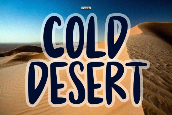 Cold Desert Font for Bold Branding
