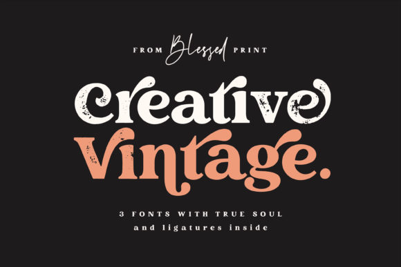 Creative Vintage Font for Bold Design