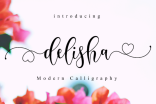 Delisha Script Font for Creative Projects