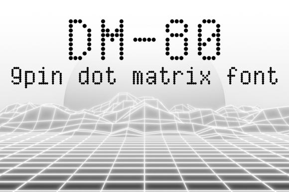 DM-80 Font Download Free