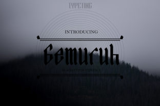 Gemuruh Font for Modern Web Design and Branding
