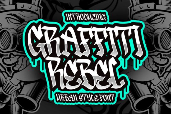 Graffiti Rebel Font for Bold Branding