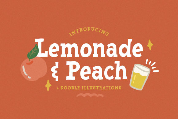 Lemonade Peach Font Review