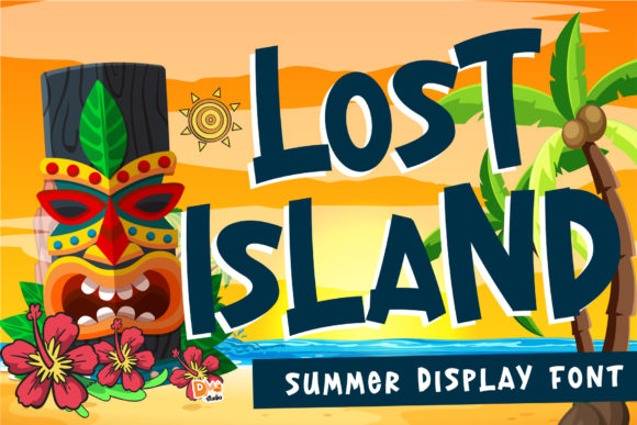 Lost Island Font for Web Design