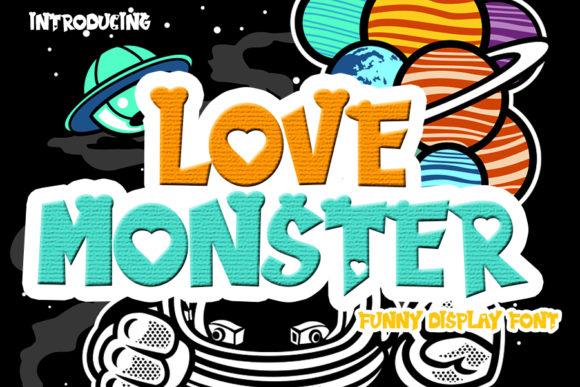 Love Monster Font for Bold Branding