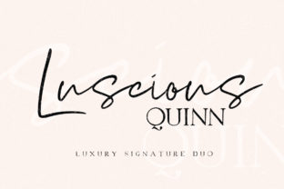 Luscious Quinn Duo: A Font That Elevates Your Campaign