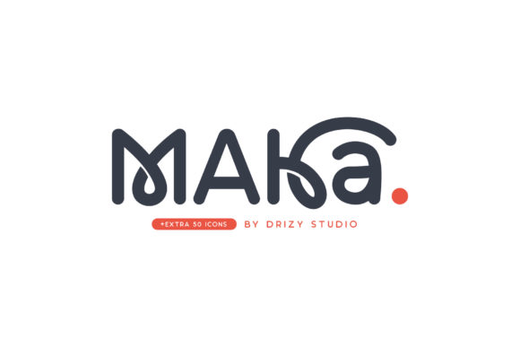 Maka Font: A Stylish Display Typeface