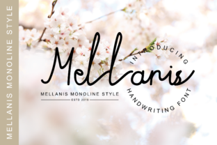 Mellanis: A Handwritten Script Font for Creative Projects