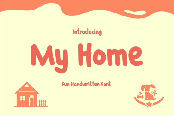 My Home Font for Creative Projects