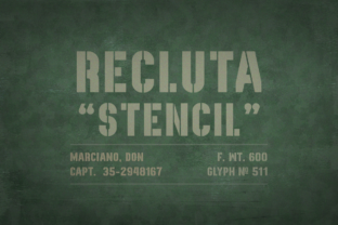 Recluta: Bold Display Font for Impactful Design
