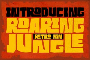 Roaring Jungle Font for Bold Web Design