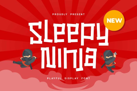 Sleepy Ninja Font for Bold Campaigns
