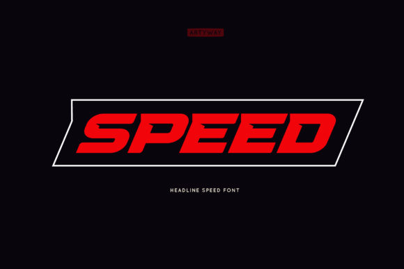 Speed Font for Bold Design