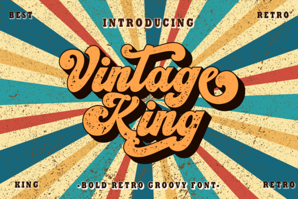 Vintage King Font for Bold Campaigns
